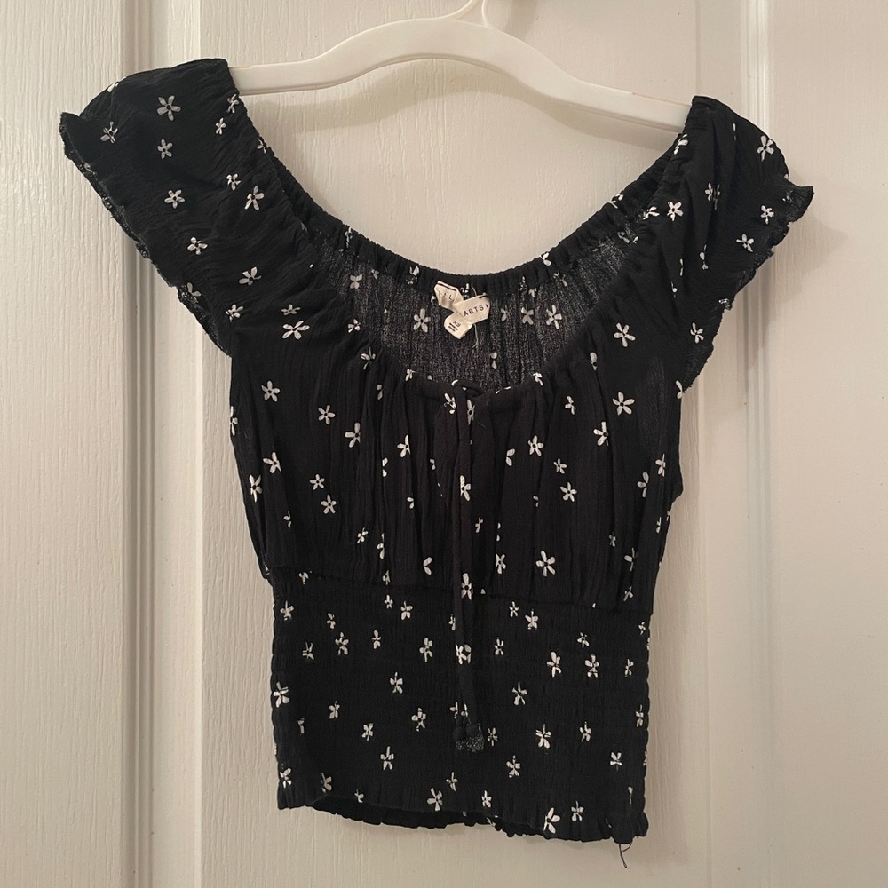 Black Crop Top